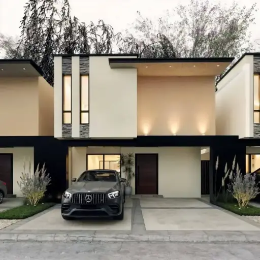 Casas de 1 Nivel con 2 Recámaras y 2 Niveles con  Recámaras